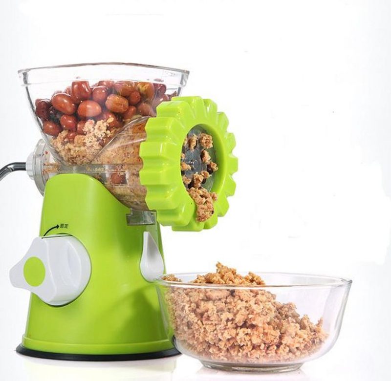 Máy Xay Thịt Cầm Tay Huamei Mincer còn có thể xay được các loại hạt, củ, quả...