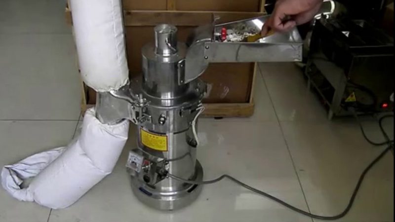 Sử dụng máy xay nghiền dược liệu đúng cách