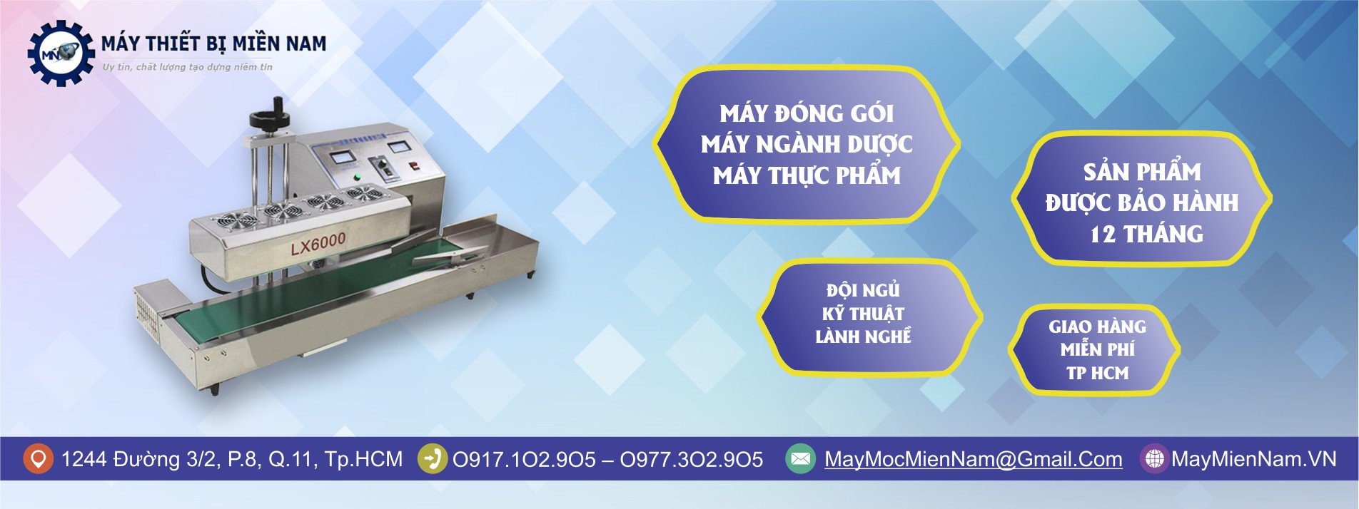 Máy Thiết Bị Miền Nam chuyên cung cấp máy móc thiết bị ngành dược TPHCM chất lượng