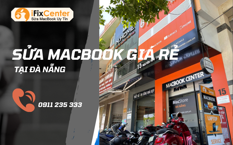 Sửa Macbook giá rẻ tại Đà Nẵng