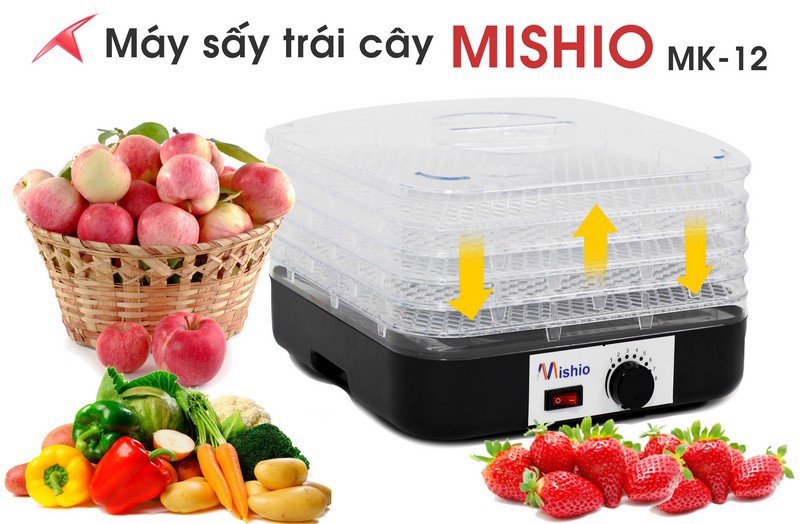 Máy sấy thực phẩm Mishio