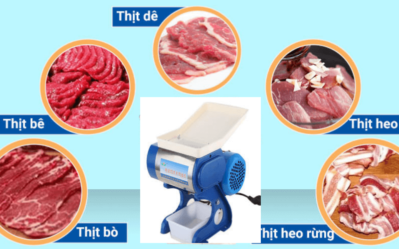 Ưu điểm máy cắt thịt mini gia đình