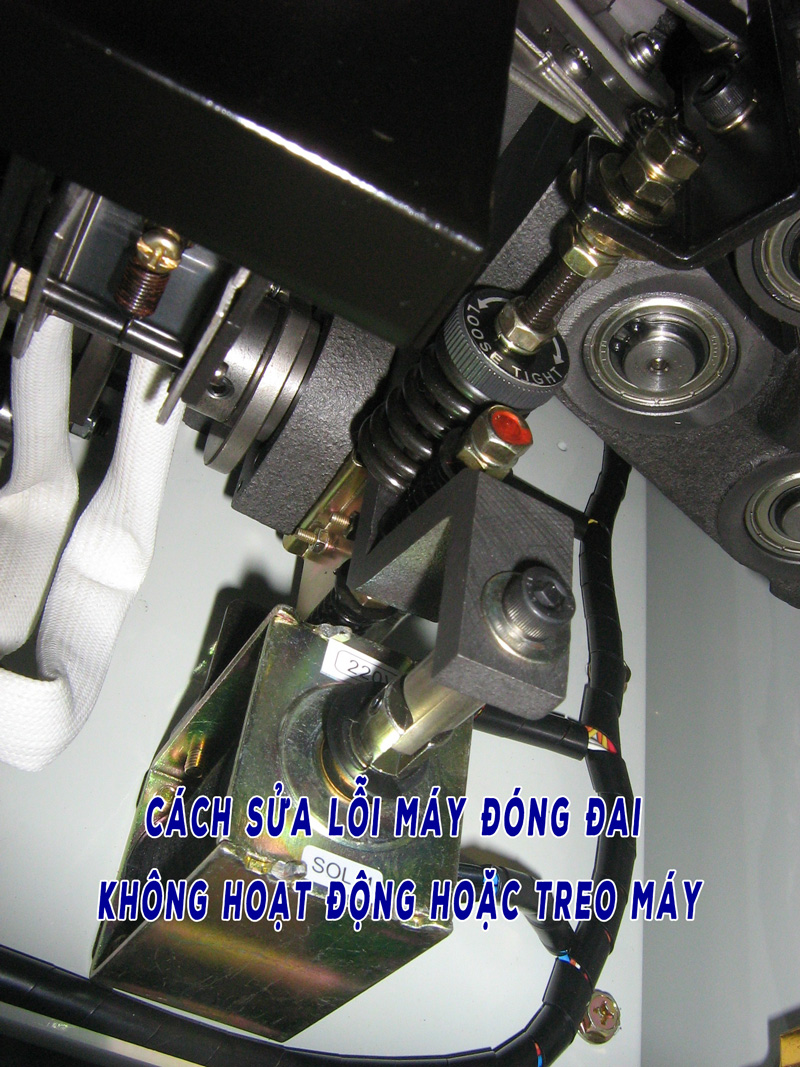 Cách sửa lỗi máy đóng đai không hoạt động hoặc treo máy