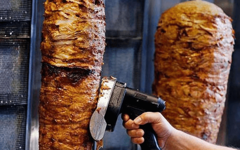 Máy cắt thịt kebab là gì? 